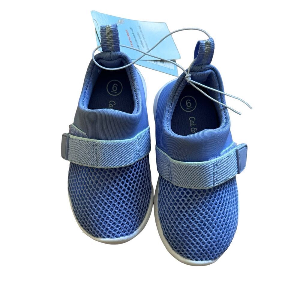 Cat and Jack Baby Toddler Girl Purple/Austen Mesh Shoes size 6 NWT